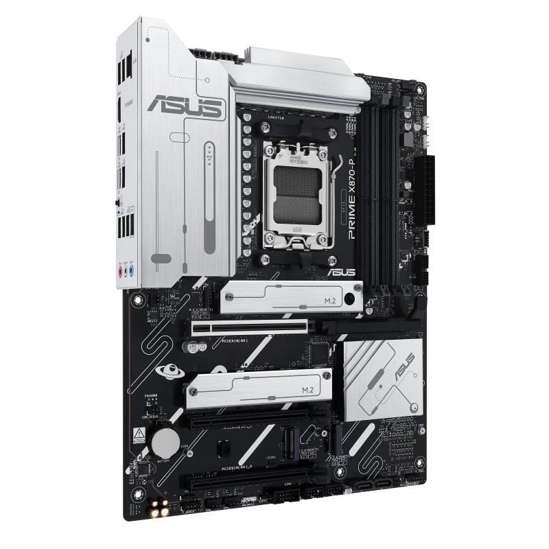 ASUS Материнcька плата PRIME X870-P sAM5 X870 4xDDR5 M.2 HDMI ATX