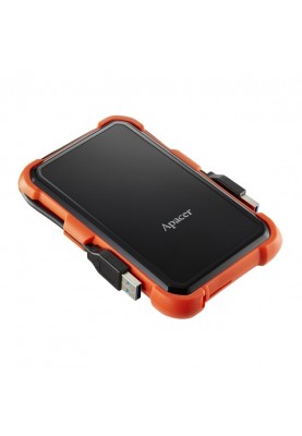 Apacer AC630[Портативний жорсткий диск 2TB USB 3.1 AC630 IP55 Black/Orange]