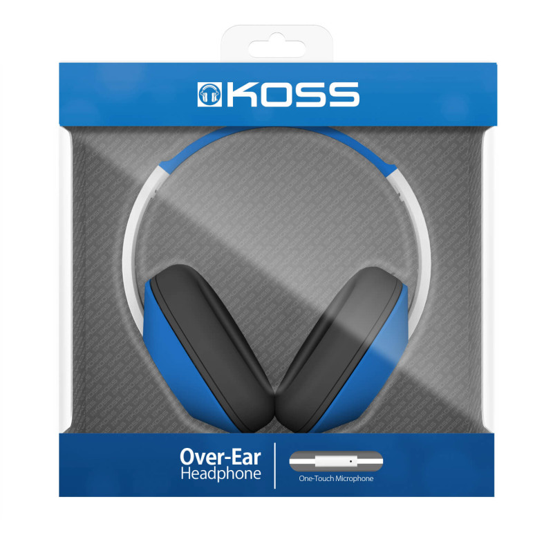 Koss UR23iB Over-Ear Mic Blue