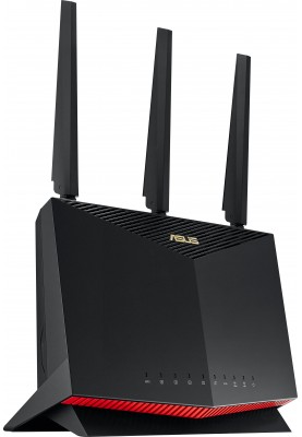 ASUS Маршрутизатор RT-AX86U PRO AX5700 4xGE LAN 1xGE WAN 1x2.5GE WAN/LAN 1xUSB3.2 1xUSB2.0 MU-MIMO OFDMA MESH