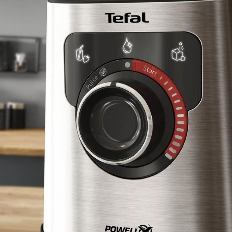 Tefal Блендер стаціонарний Perfect mix+, 1200Вт, чаша-1750мл, скло, сталь-чорний