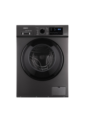 ARDESTO Пральна машина фронтальна Black Mars, 7кг, 1400, А+++, 48см, дисплей, пара, інвертор, підсвіч.барабана, сірий