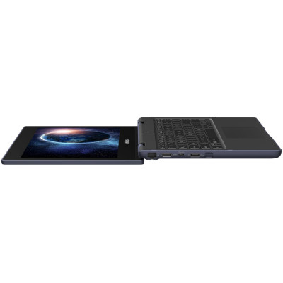 ASUS Ноутбук BR1104FGA-NS0094 11.6" HD Touch, Intel N200, 8GB, F256GB, UMA, NoOS, Сірий