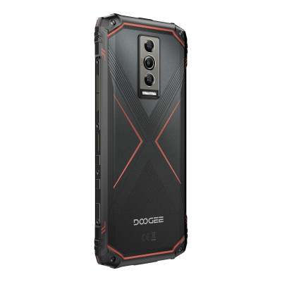 Doogee Смартфон Blade 10 Pro 6.56" 6/256ГБ, 2SIM, 5150мА рік, чорно-червоний