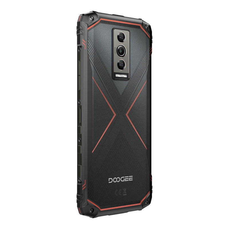 Doogee Смартфон Blade 10 Pro 6.56" 6/256ГБ, 2SIM, 5150мА•год, чорно-червоний