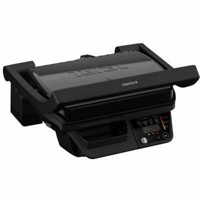Tefal Гриль Tefal притискний Optigrill, 2000Вт, з'ємні пластини, метал, чорний