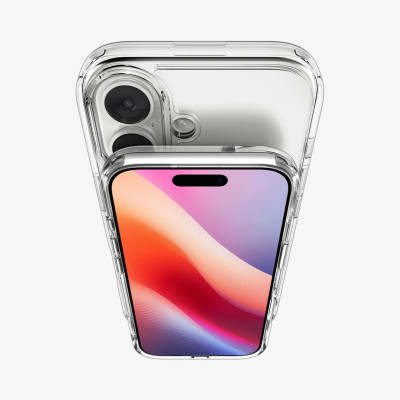Spigen Чохол Spigen для iPhone 17, Ultra Hybrid S MagFit, Clear White