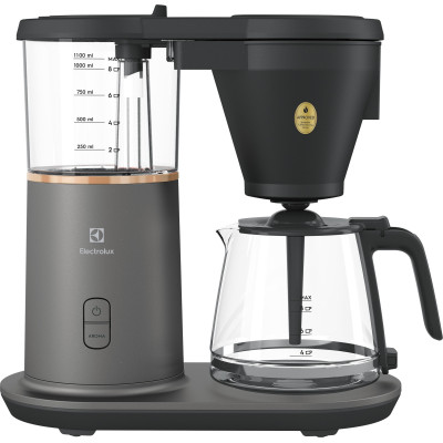 Electrolux Кавоварка крапельна, 1,25л, мелена, чорний