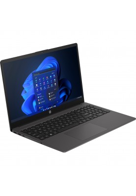 HP Ноутбук 250-G10 15.6" FHD AG, Intel N200, 8GB, F256GB, UMA, Win11P, чорний