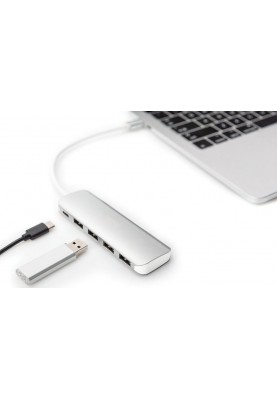 Digitus Хаб USB-C > 4xUSB-A/USB-C