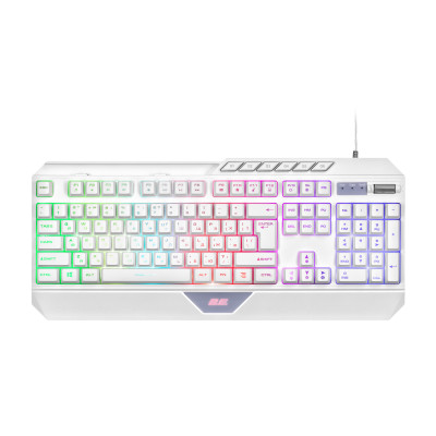 2E Gaming Клавіатура KG315 RGB USB White Ukr