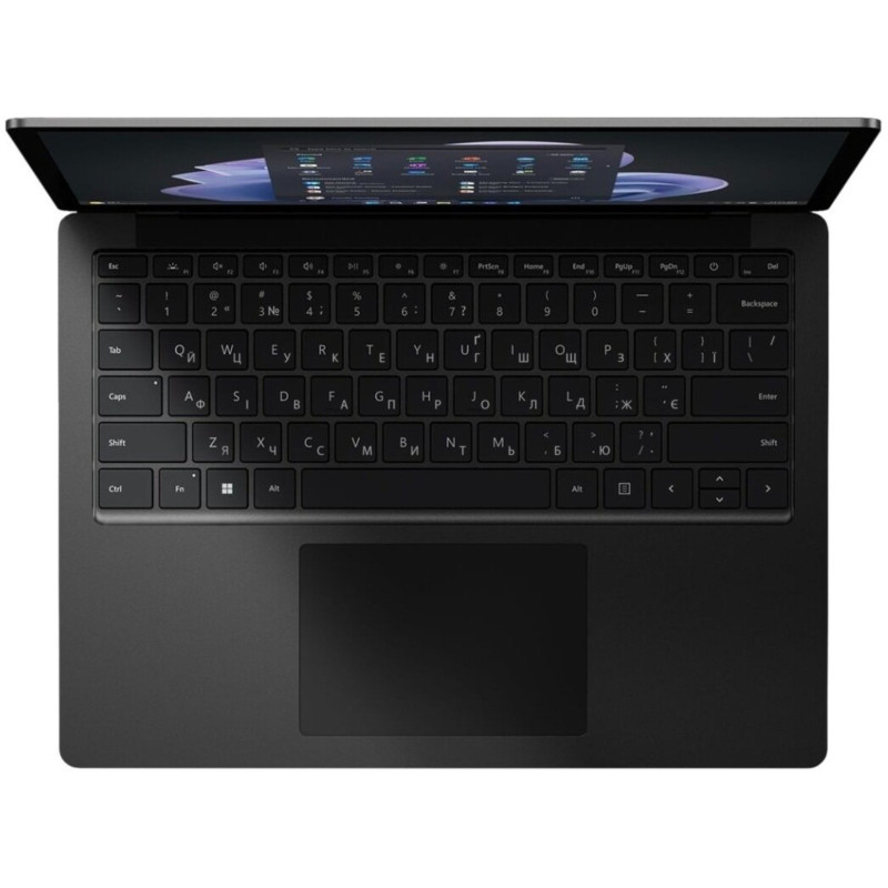 Microsoft Ноутбук Surface Laptop 5 13.5" PS Touch/Intel i5-1245U/16/512F/int/W11P/Black