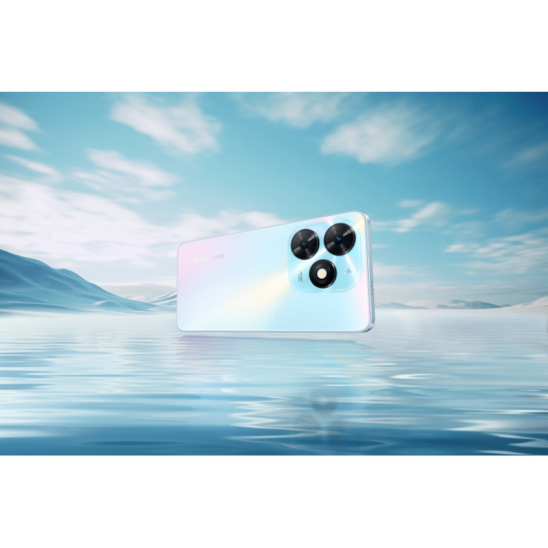 TECNO Смартфон Spark 20C (BG7n) 6.56" 8/128ГБ, 2SIM, 5000мА·год, Mystery White