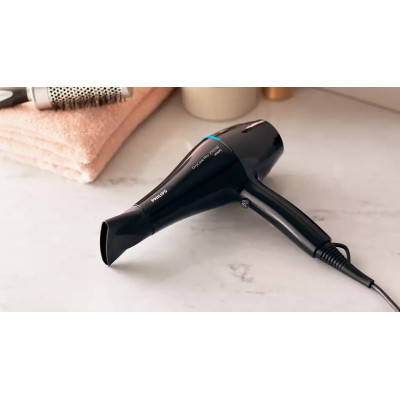 Philips Фен DryCare, 2100Вт, 4 режими, іоніз-я, хол. обдув, чорний