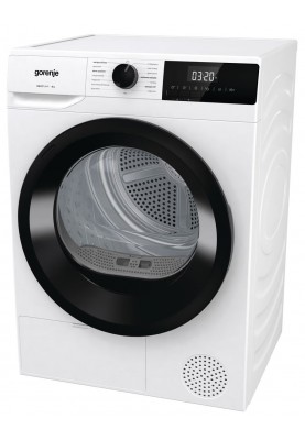 Gorenje Сушильна машина конденсаційна, 8кг, А++, 60см, дисплей, білий