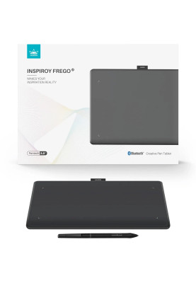 Huion Графічний планшет 10.5"x6.25" Inspiroy Frego M, BT, USB-C, чорний