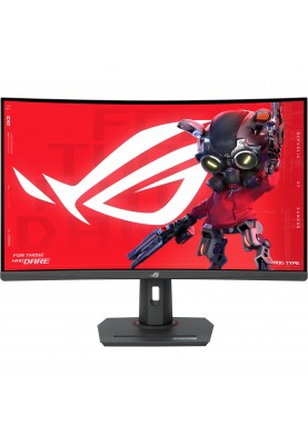 ASUS Монітор 31.5" ROG Strix XG32WCS HDMI, DP, USB-C, VA, 2560x1440, 180Hz, 1ms, sRGB 125%, CURVED, FreeSync, HAS, HDR400