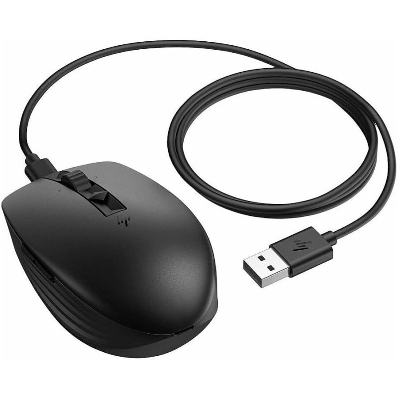HP Миша 710 Rechargeable Silent, USB-A/WL/BT, чорний