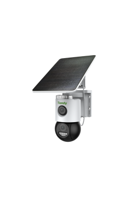 Tiandy Камера IP TC-H363U Spec:W/4G/U/SE/4mm/V4.0, 6MP, Fixed Color Maker 4G PT, 4mm, f/1.0, LED20m, DC5V, Batt.10400mAh, Solar panel, IP65, Speaker