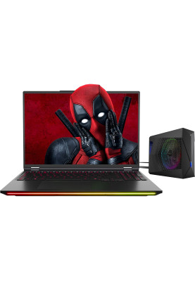 Dream Machines Ноутбук RX5090-16 16WQXGA, Intel U9-275HX, 32GB, F2TB, NVD5090-24, DOS, чорний