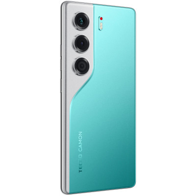 TECNO Смартфон Camon 40 (CM5) 6.78" 8/256ГБ, 2SIM, 5200мА • рік, Emerald Lake Green