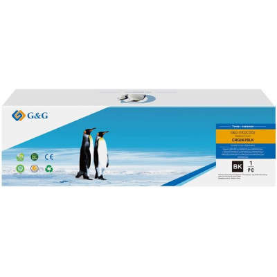 G&G Картридж G&G для Canon 067 MF651Cw/MF655Cdw/MF657Cdw/LBP631Cw/LBP633Cdw Black (1350 стор)
