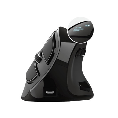 Trust Миша Voxx Rechargeable Ergonomic, WL, чорний Trust Миша Voxx Rechargeable Ergonomic, WL, чорний