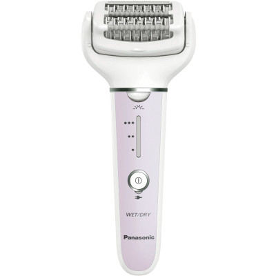 Panasonic Епілятор пінцетний, акумуляторний , пінцет.-60, волог.+сух., насадок-2, футляр , фіолетово-білий
