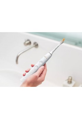 Philips Щітка зубна електр. Sonicare DiamondClean 9000 Series, 62т. колив/хв, насадок-1, футляр, Bluetooth, білий