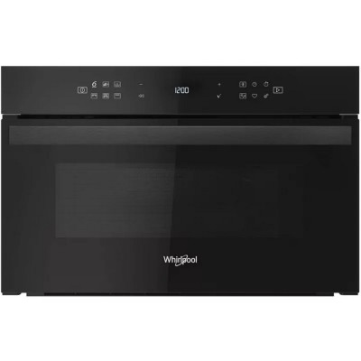 Whirlpool Мікрохвильова піч вбудована, 31л, електронне упр., 1000Вт, гриль, дисплей, чорний