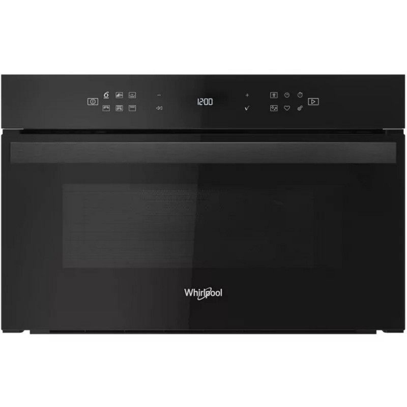 Whirlpool Мікрохвильова піч вбудована, 31л, електронне упр., 1000Вт, гриль, дисплей, чорний