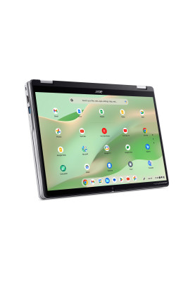 Acer Ноутбук Chromebook Spin CP314-2HN 14" WUXGA IPS Touch, Intel i3-N305, 8GB, F256GB, UMA, ChromeOS, сріблястий