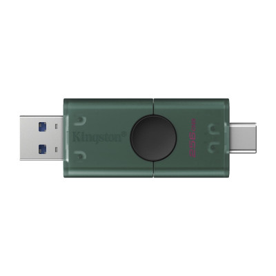 Kingston Накопичувач Kingston 256GB USB 3.2 Type-A + Type-C DT DuoG2