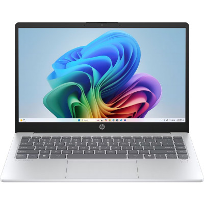 HP Ноутбук HP OmniBook 3 14-ha0003ua 14" FHD AG, AMD AI 5 340, 16GB, F512GB, UMA, Win11, сріблястий