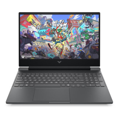 HP Ноутбук HP Victus 15-fb3013ua 15.6" FHD IPS AG, AMD R5-8645HS, 16GB, F512GB, NVD3050-6, DOS, сірий