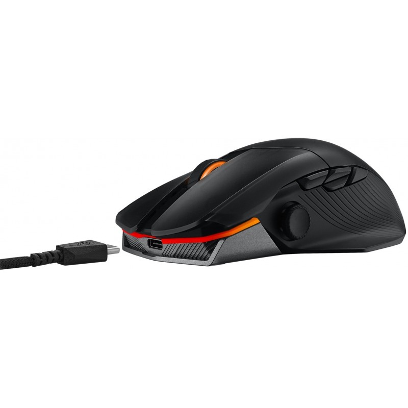 ASUS Миша ROG Chakram X Origin RGB USB/WL/BT Black