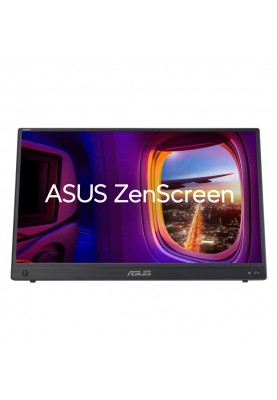 ASUS Монітор портативний 15.6" ZenScreen MB16AHG mHDMI, 2xUSB-C, IPS, 144Hz, 3ms, FreeSync