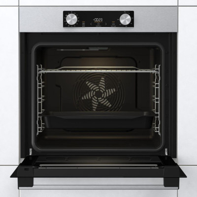 Gorenje Комплект (духовка електрична BO6737E02XK + варильна поверхня газова G642ABX), нерж.