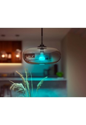 Philips Hue Лампа розумна E27, 15W(100Вт), 2000K-6500K, RGB, ZigBee, Bluetooth, димування