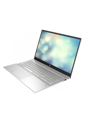 HP Ноутбук Pavilion 15-eh3019ua 15.6" FHD IPS AG, AMD R5-7530U, 16GB, F512GB, UMA, DOS, сріблястий