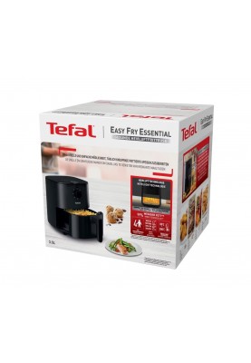 Tefal Мультипіч Easy Fry Essential, 1430Вт, чаша-3.5л, механічне керув., пластик, чорний