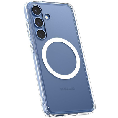 Spigen Чохол для Samsung Galaxy S25+, Ultra Hybrid MagFit, Clear White