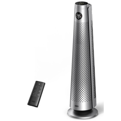 XIAOMI Тепловентилятор Dreo, 25м2, 2000Вт, електр. упр-ння, керамич.нагрів.елемент, пульт ДУ, 8 швидк. , срібний