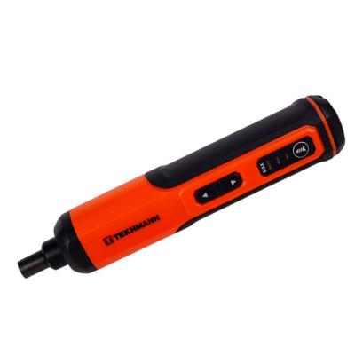 TEKHMANN Викрутка аккумуляторна Tekhmann TCS-3.6/2000 KIT 3.6В 1х2А·рік 5Нм 250об/хв 0.25кг кейс