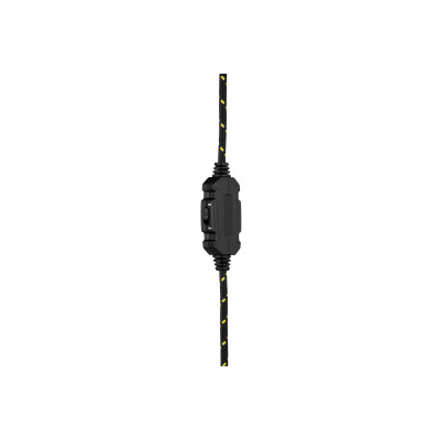 2E Gaming Гарнітура ігрова HG340, mini-jack/dual 3.5mm, RGB, 2м, жовтий
