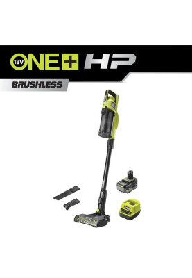 Ryobi Пилосос акумуляторний ONE+ HP RSV18X-1X40G 18В 1х4А·год 90Вт 20кПа контейнер 0.8л HEPA12 3.1кг