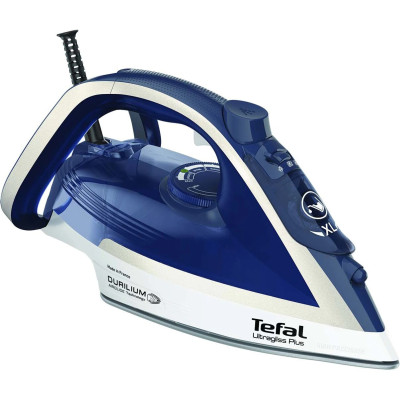 Tefal Утюг Ultragliss Plus, 2800Вт, 270мл, паровий удар -260гр, постійна пара - 50гр, керам. підошва, синій