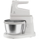 Electrolux Міксер стаціонарний 500Вт, насадки-4, чаша-метал, 3.5л, білий