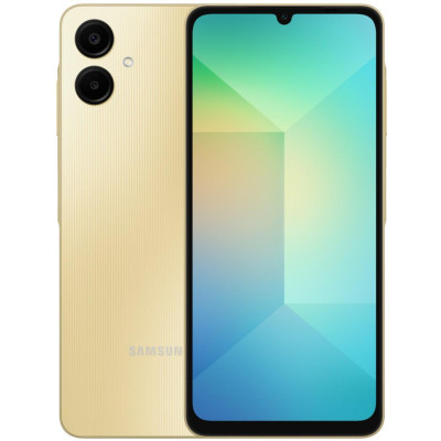 Samsung Смартфон Galaxy A06 (A065) 6.7" 4/128ГБ, 2SIM, 5000мА рік, золотистий