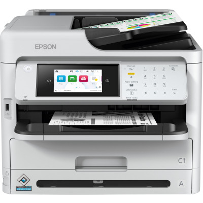 Epson МФП ink mono A4 WorkForce Pro WF-M5899DWF 34 ppm Fax DADF Duplex PCL USB Ethernet Wi-Fi Pigment